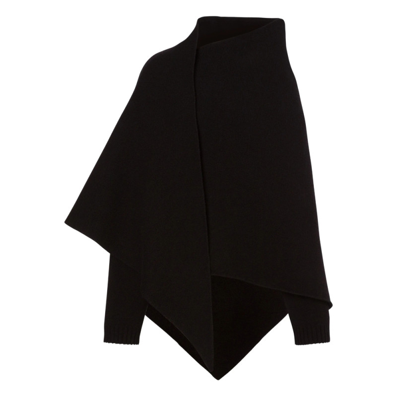 Alberta Ferretti Virgin-wool Blend Poncho