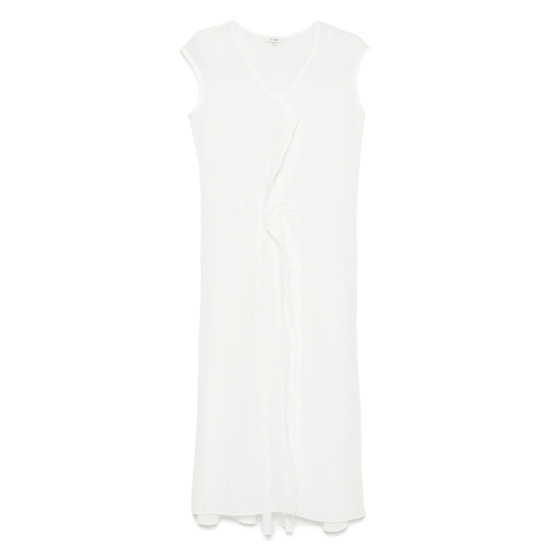 Colour 5 Power Slub-texture Midi Dress