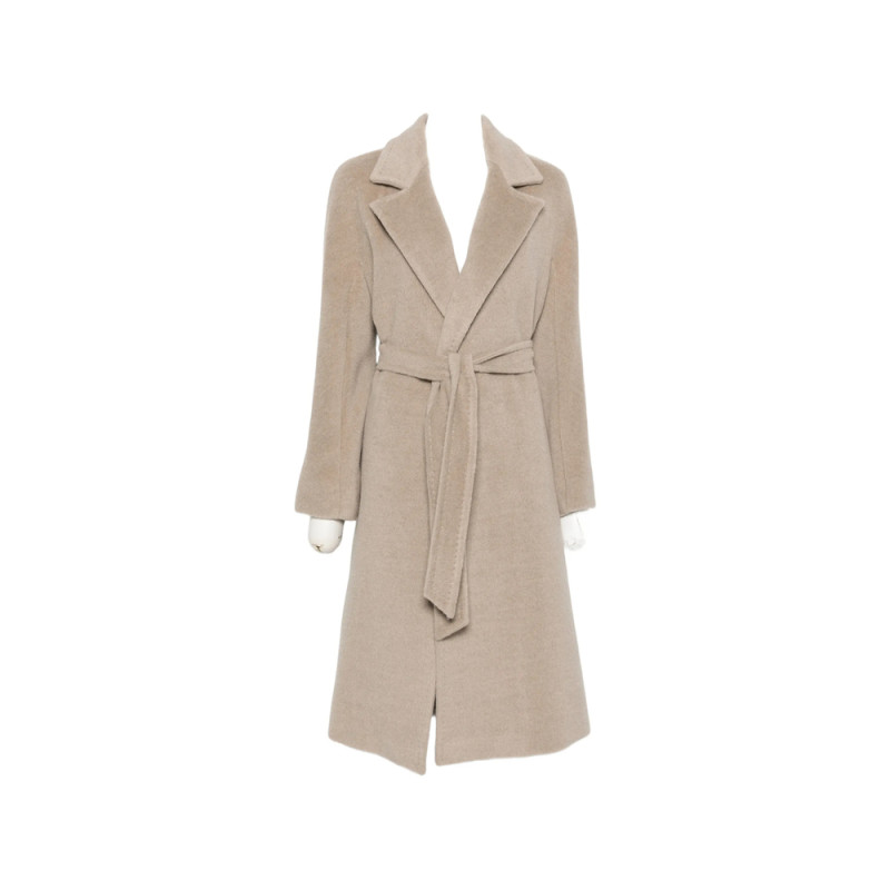 Max Mara Studio Belted Notch-lapels Coat