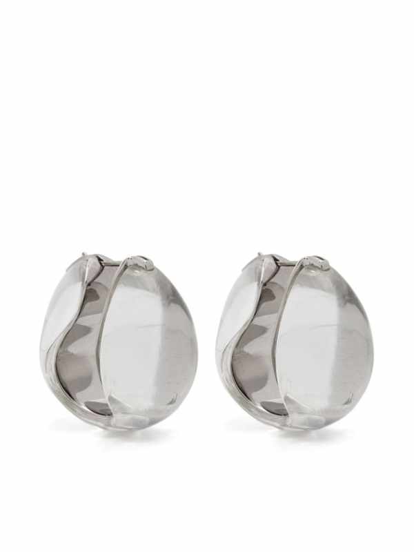 logo earrings