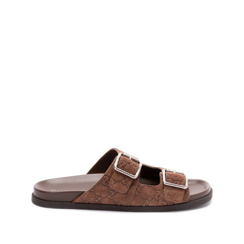 Gucci Leather Slides