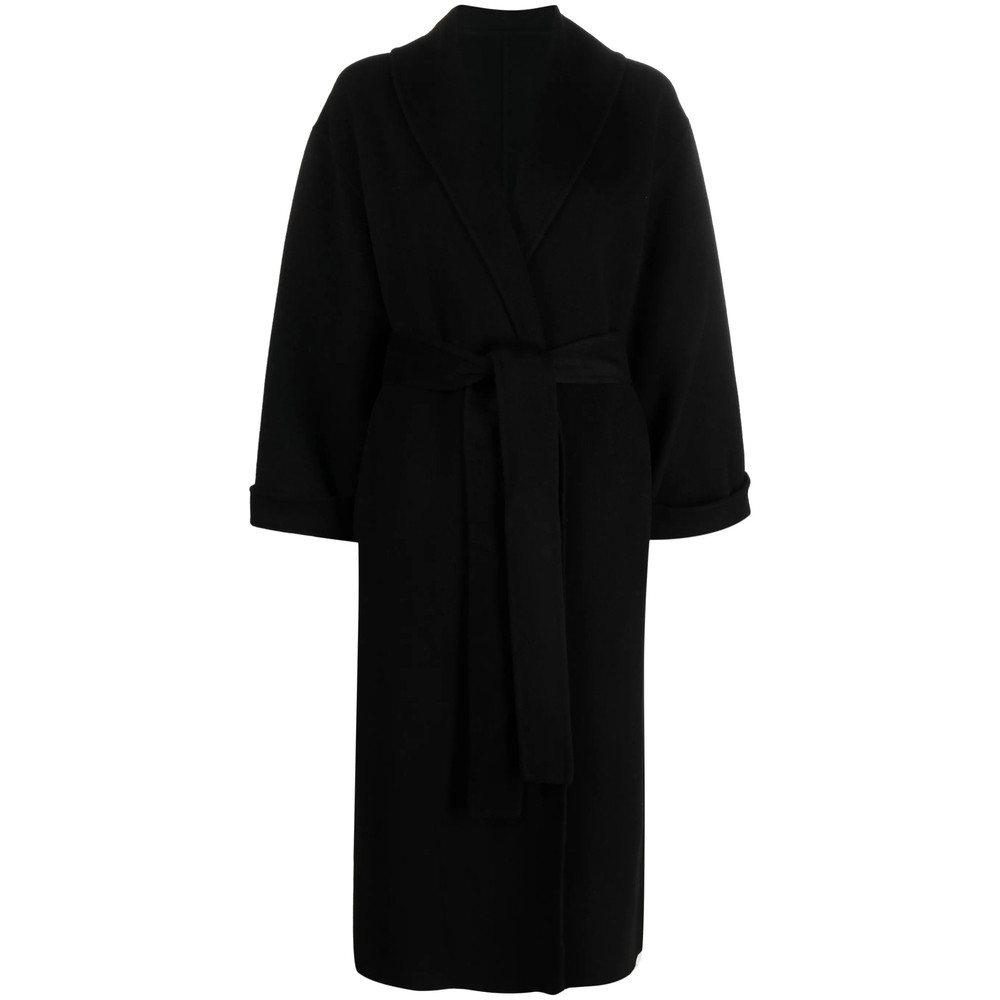 By Malene Birger Belted Wool Trench Coat