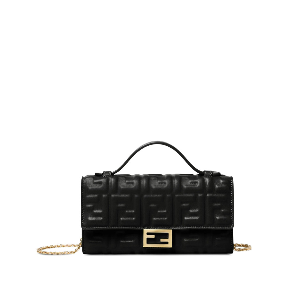 Fendi Enbossed Leather Mini Bag
