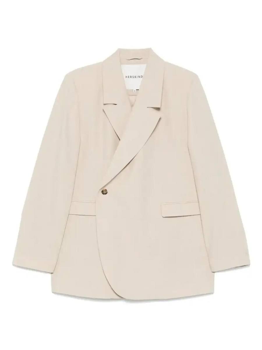 double-breasted blazer