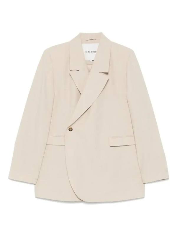 double-breasted blazer