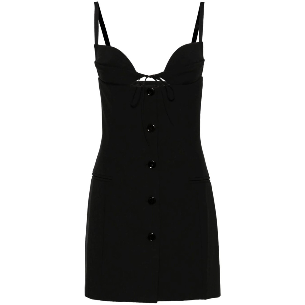 Nensi Dojaka Button-up Mini Dress