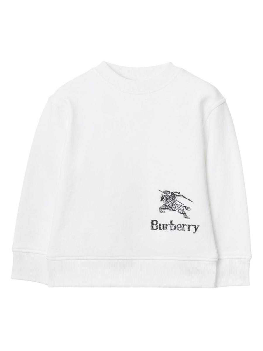 logo-embroidered cotton sweatshirt