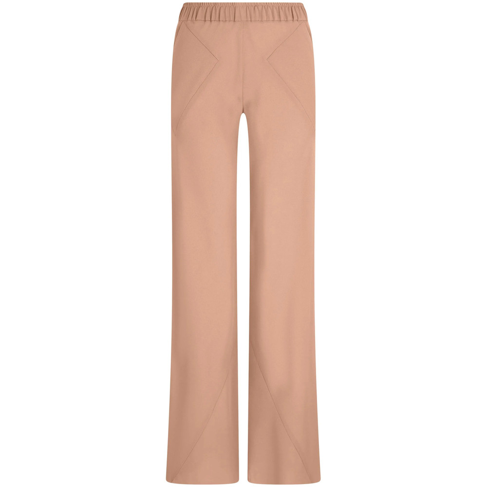 Giorgio Armani Mulberry-silk Palazzo Pants
