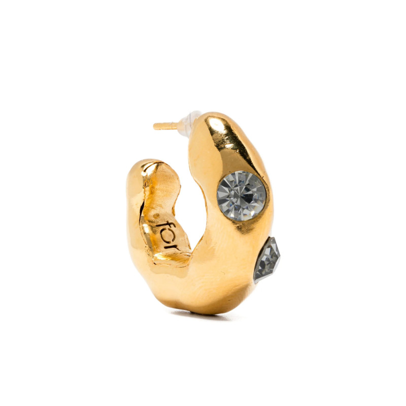 Forte Forte Dangling Strass Earrings