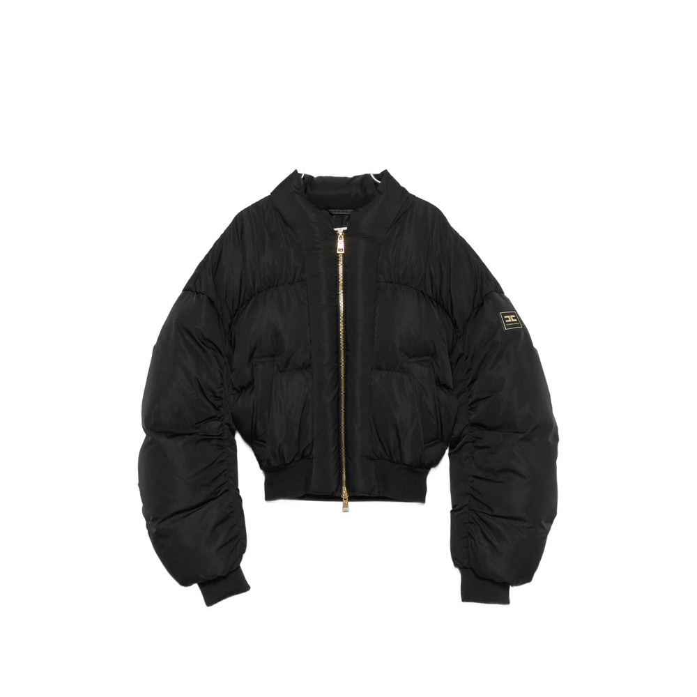 Elisabetta Franchi Cropped Puffer Jacket