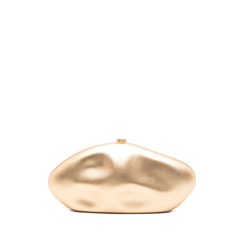 Cult Gaia Caldera Leather Clutch