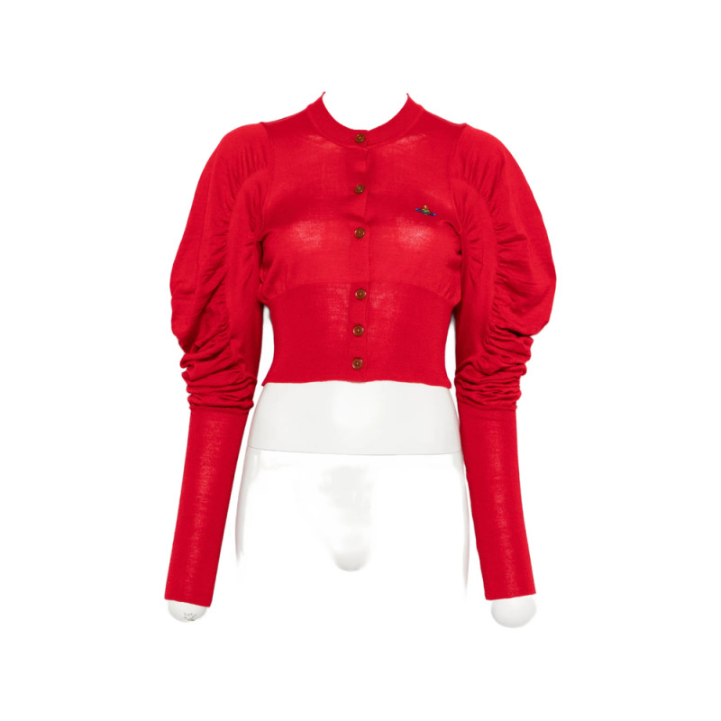 Vivienne Westwood Puff-sleeve Cardigan