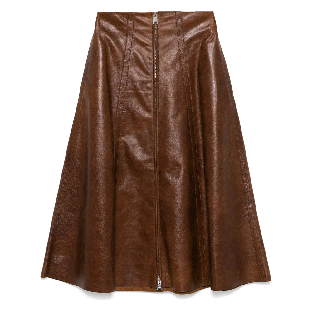 Fendi A-line Midi Skirt