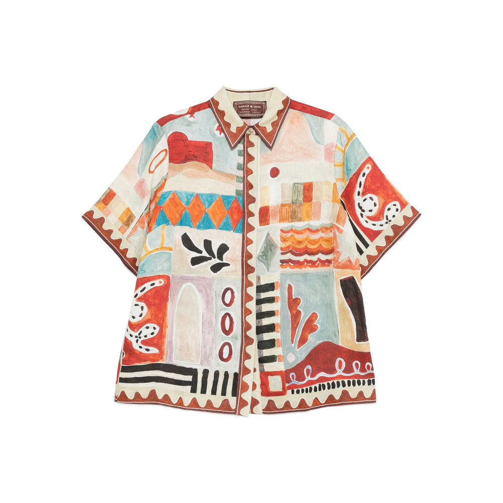 Alemais Michelle Abstract-print Shirt