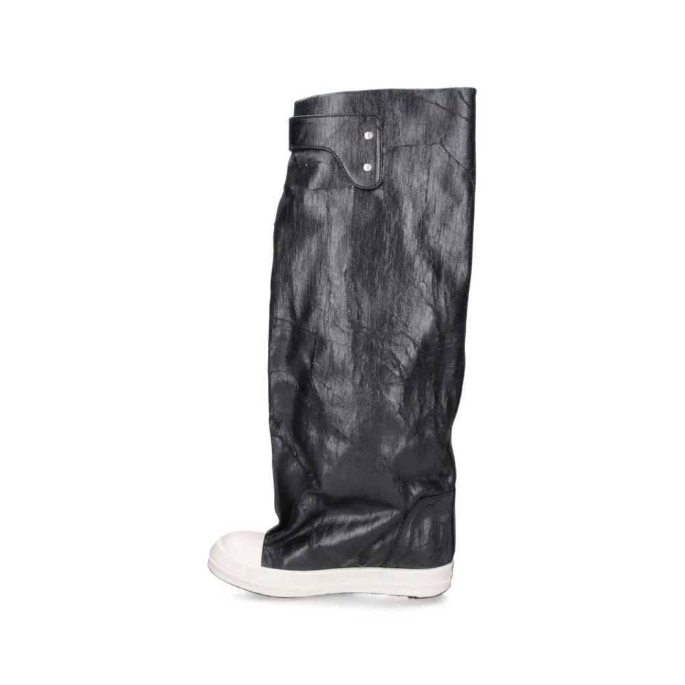 Rick Owens Drkshdw Tower Elephant Coated Canvas Boots