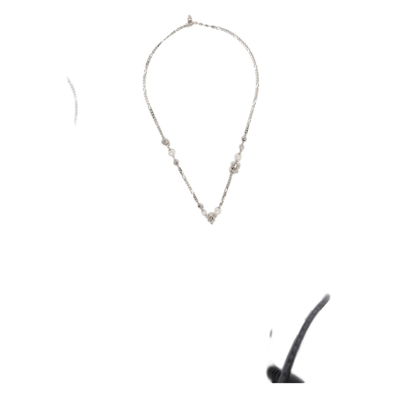 Alexander Mcqueen Skull-charm Curb-chain Necklace