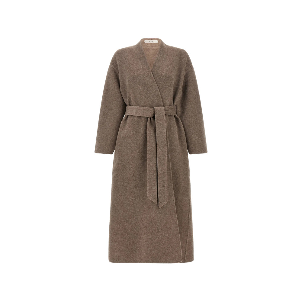 Co Belted Robe-style Coat