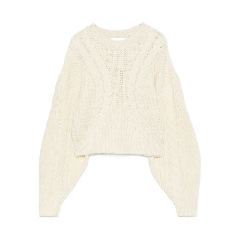 Iro Wool Cable-knit Sweater