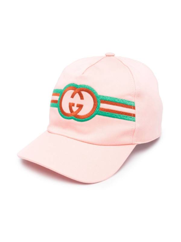 logo-embroidered cotton baseball cap