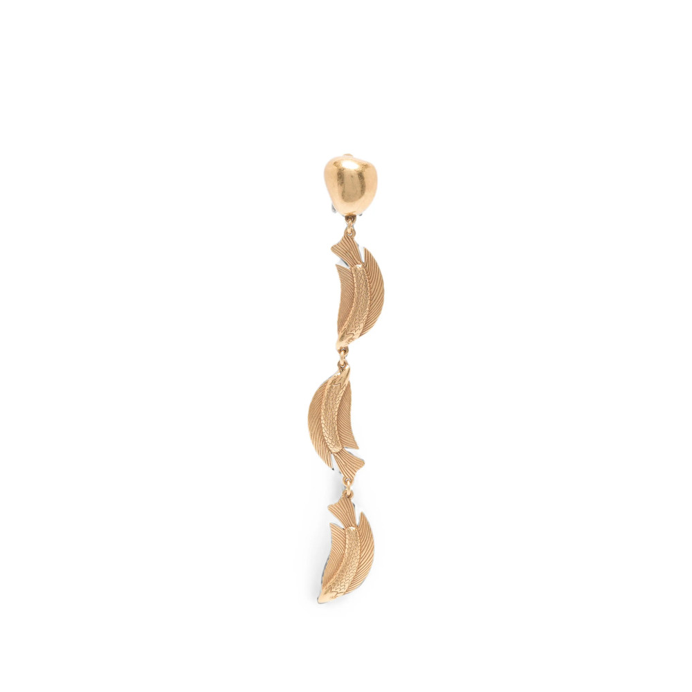 Cult Gaia Neemo Trio Fish-pendant Drop Earrings