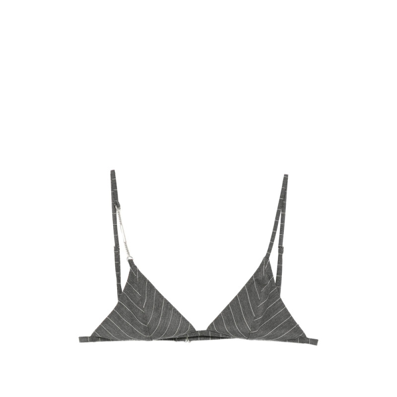 Dondup Pinstripe-pattern Chain-link Top