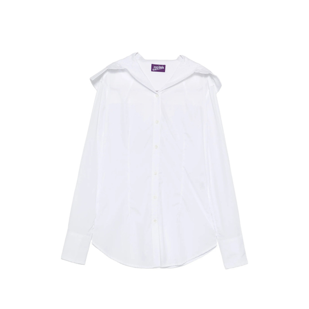 Jean Paul Gaultier Hooded Button-up Shirt