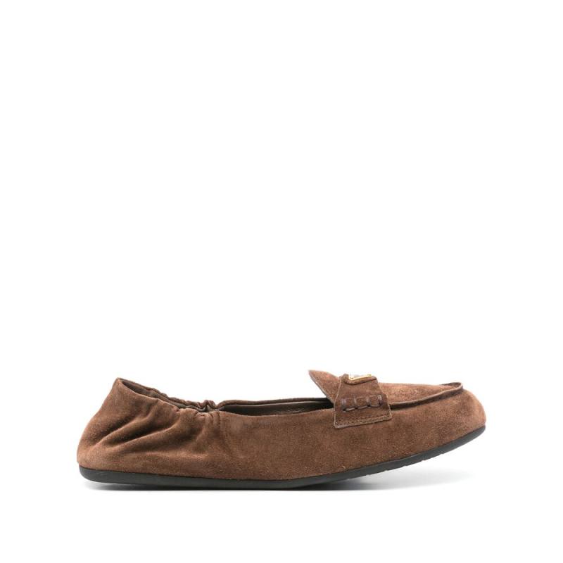 Prada Suede Loafers