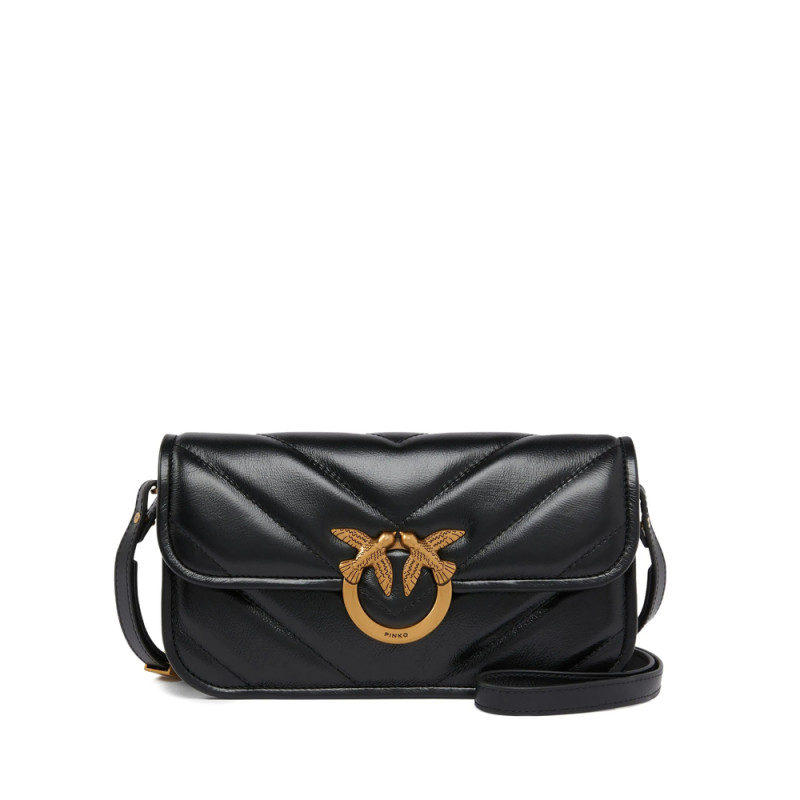 Pinko Love Bird-buckle Shoulder Bag