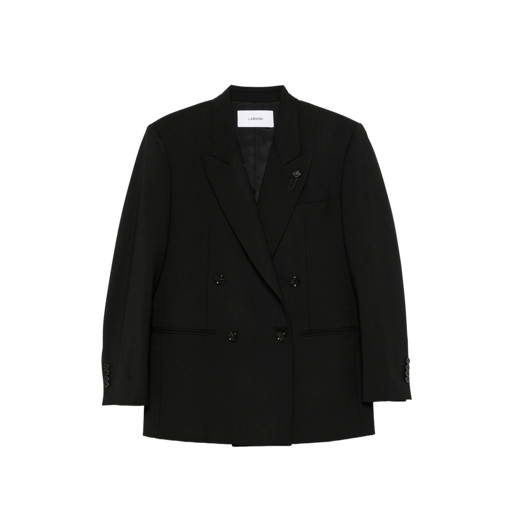 Lardini Double-breasted Wool Jacket