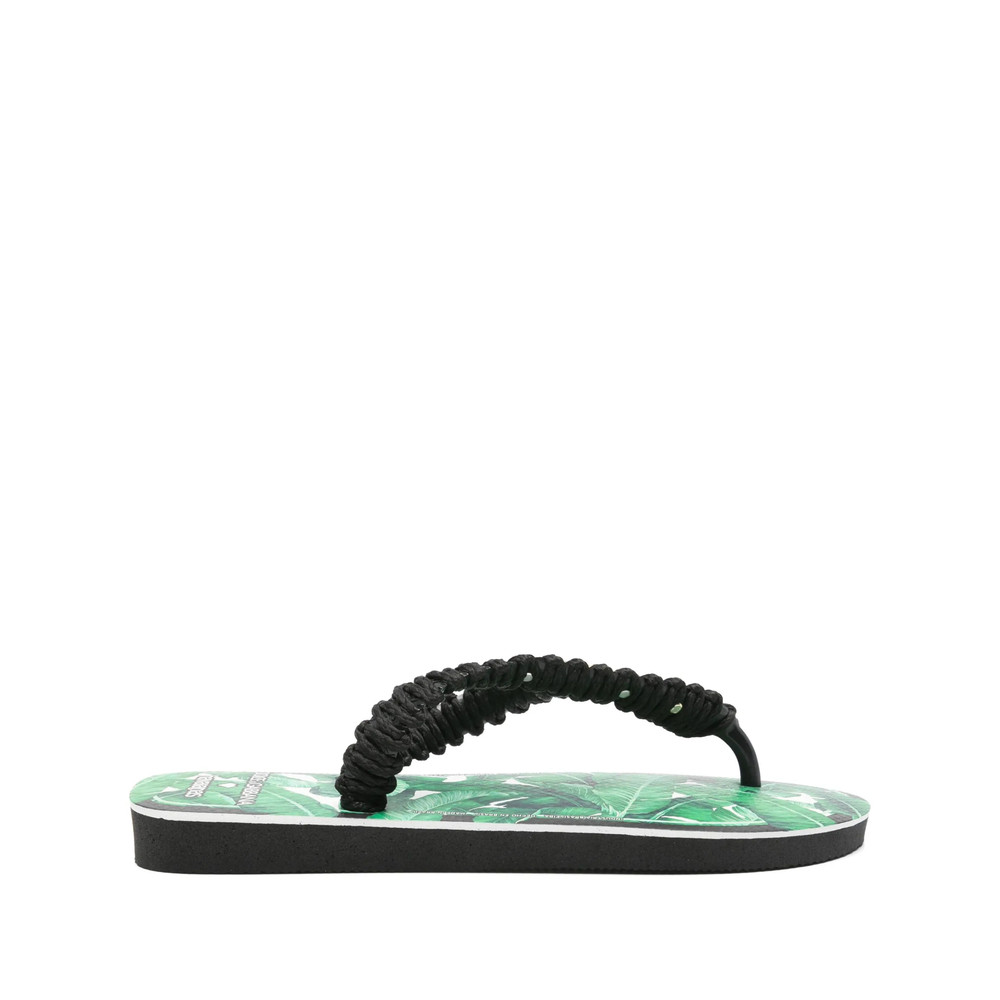 Havaianas X D & g X Dolce & Gabbana Banana Leaf Flip Flops