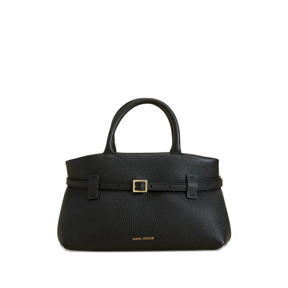 Manu Atelier Le Cambon Buckle-strap Leather Tote Bag