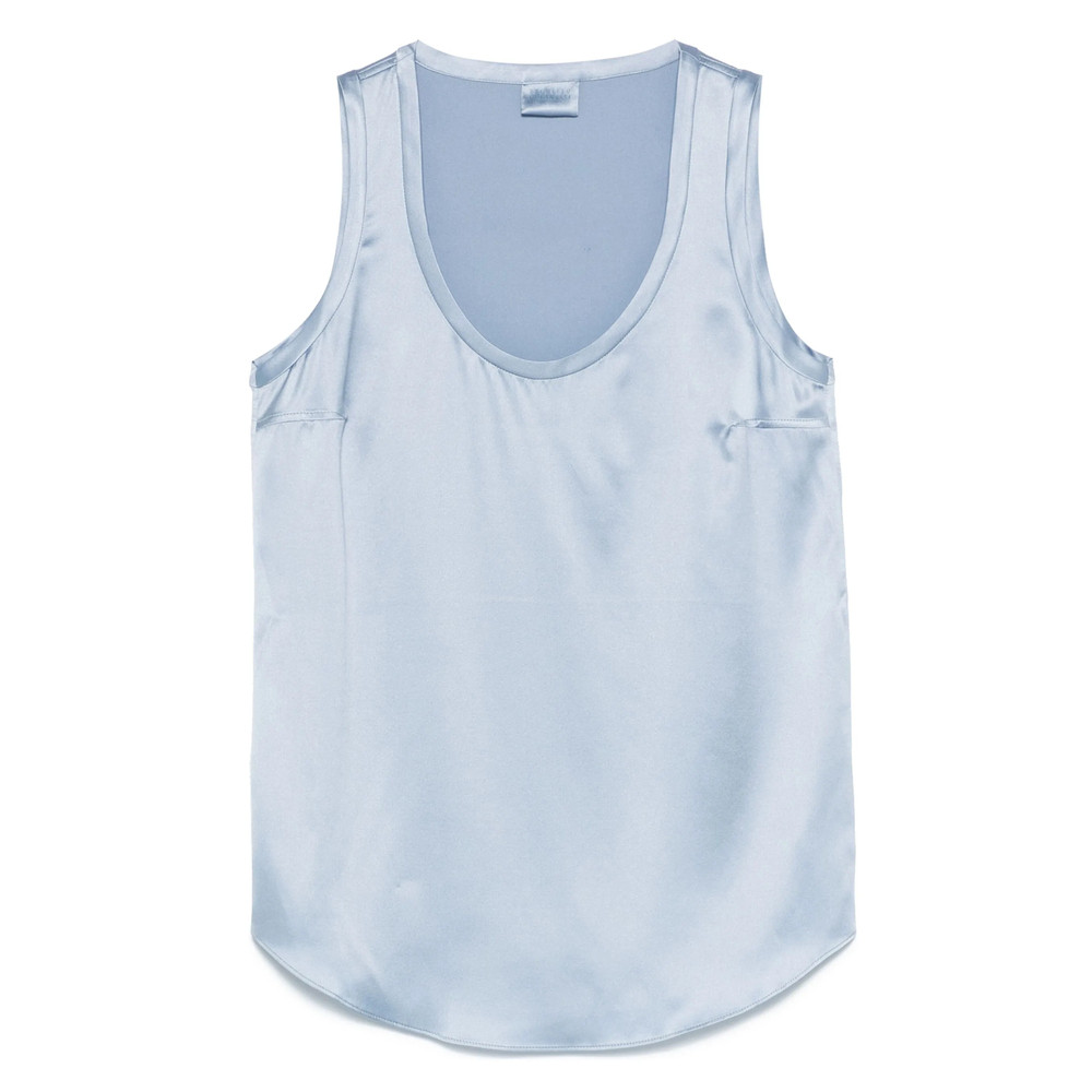Brunello Cucinelli Satin Tank Top