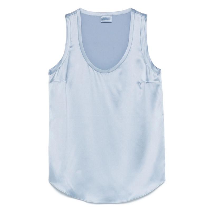 Brunello Cucinelli Satin Tank Top