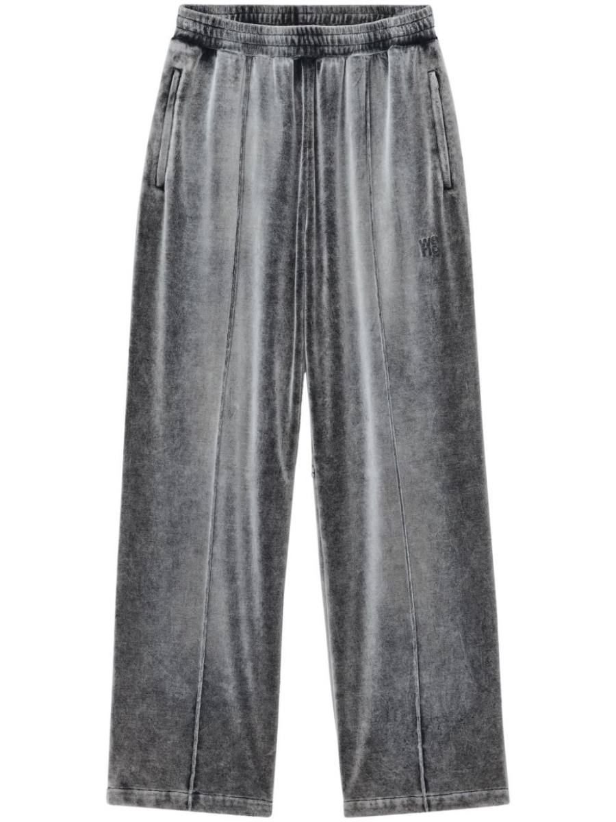 embossed-logo track pants