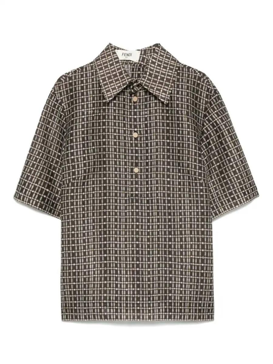 printed blouse