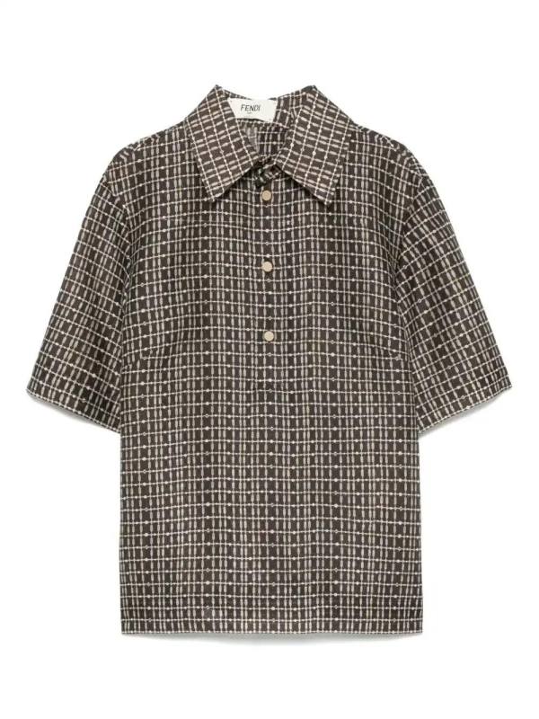 printed blouse