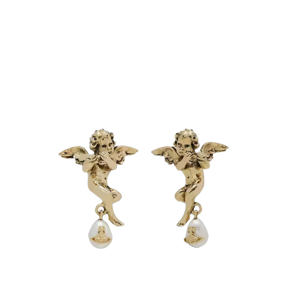 Vivienne Westwood Putti Pearl-drop Earrings