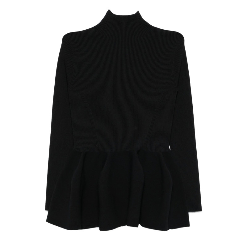 Cfcl Pottery Ribbed Peplum Top