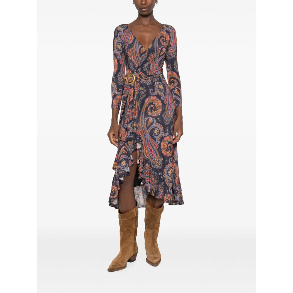Etro Paisley-print Midi Dress