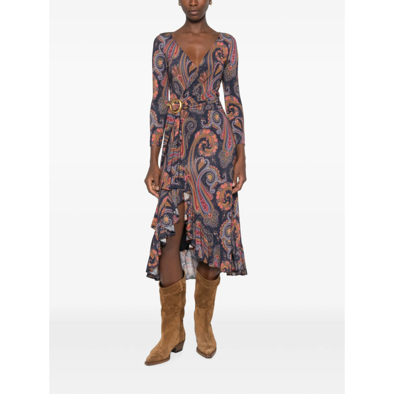 Etro Paisley-print Midi Dress