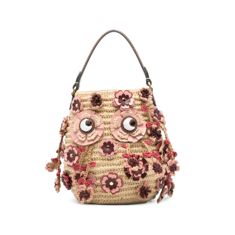 Anya Hindmarch Floral-embellished Tote Bag