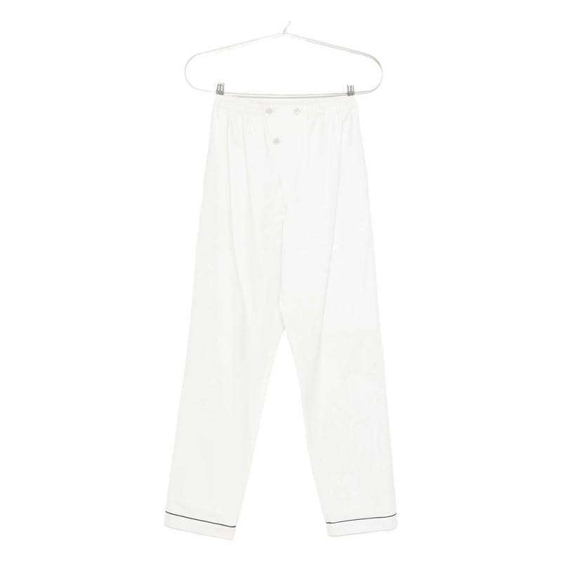 Prada Button-fastening Cupro Trousers