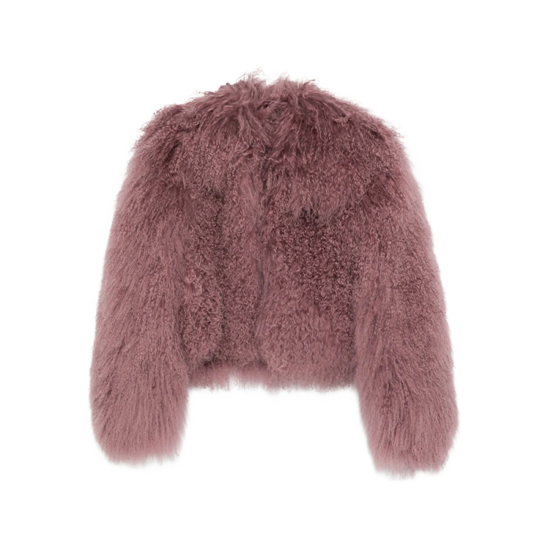 Santoro Sheepskin Long-sleeve Jacket