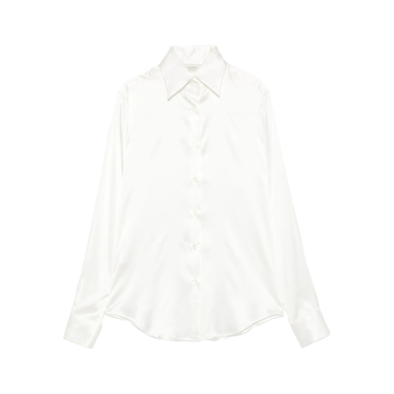 Mazzarelli Long-sleeve Silk-blend Shirt
