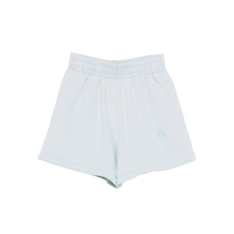 Anine Bing Kam Elasticated Logo Shorts