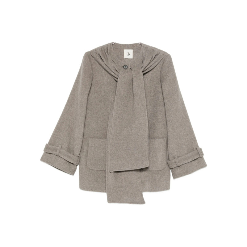 The Garment Scarf-detail Coat