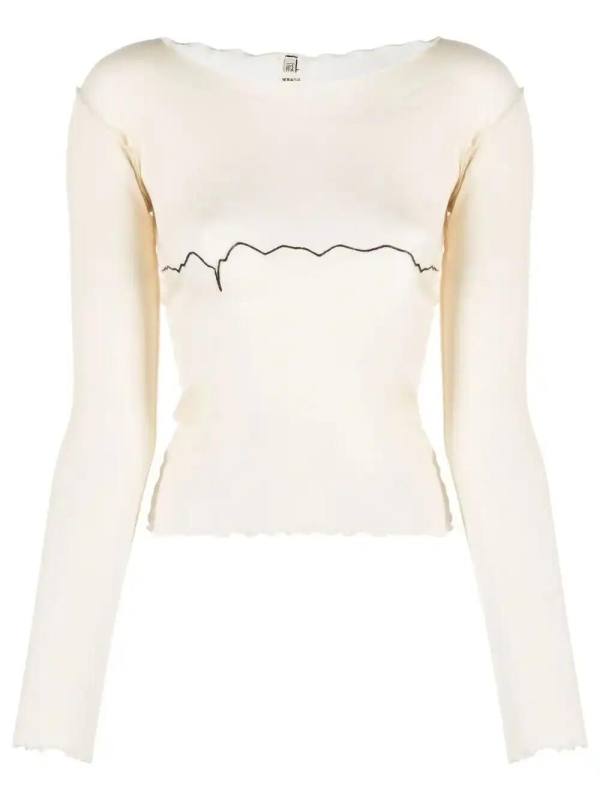 Tabby Star long-sleeve top