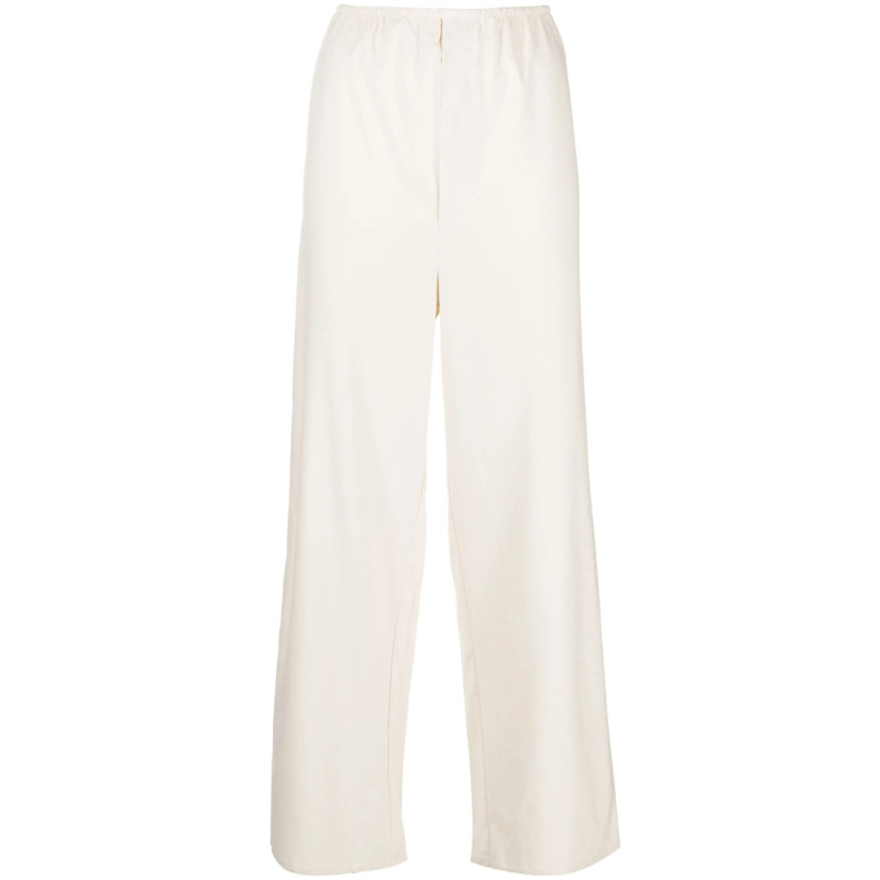 Baserange Elasticated-waist Silk Palazzo Pants