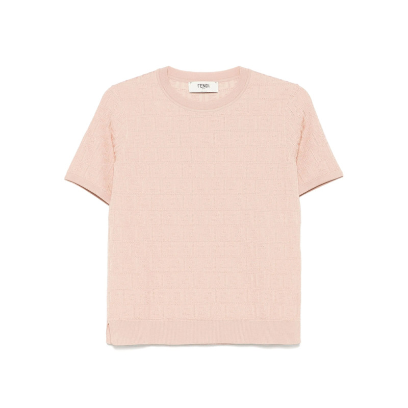 Fendi FF-jacquard T-shirt