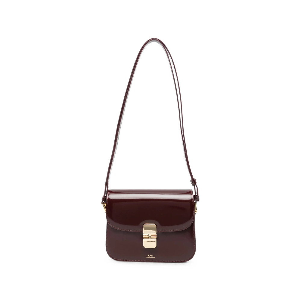 A. p.c. Grace Leather Mini Shoulder Bag